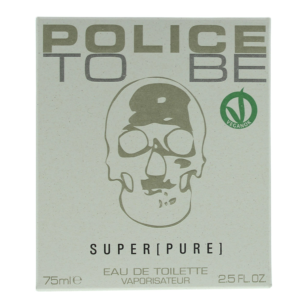 Police To Be Super [Pure] Eau de Toilette 75ml - Box