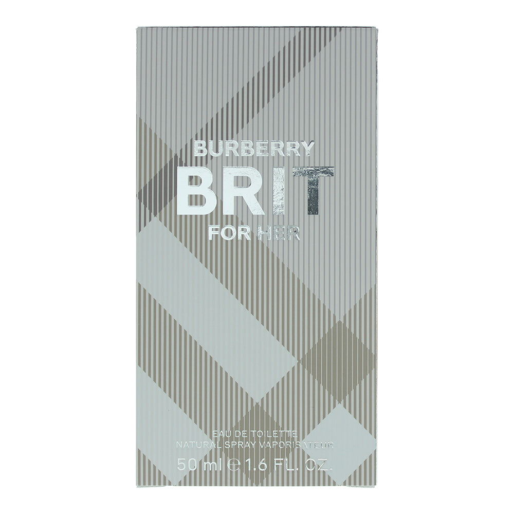 Burberry Brit For Her Eau de Toilette 50ml - Box