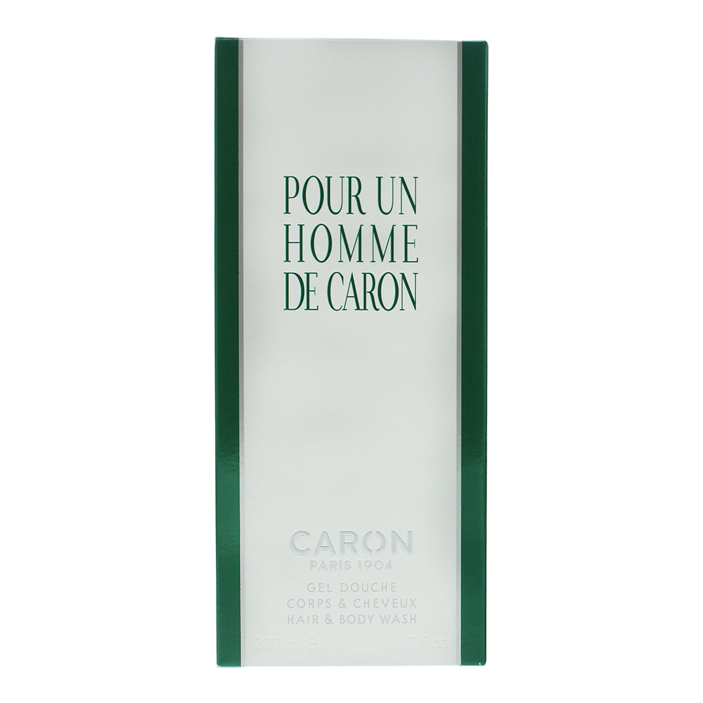 Caron Pour Un Homme Hair & Body Shower Gel 200ml - Box