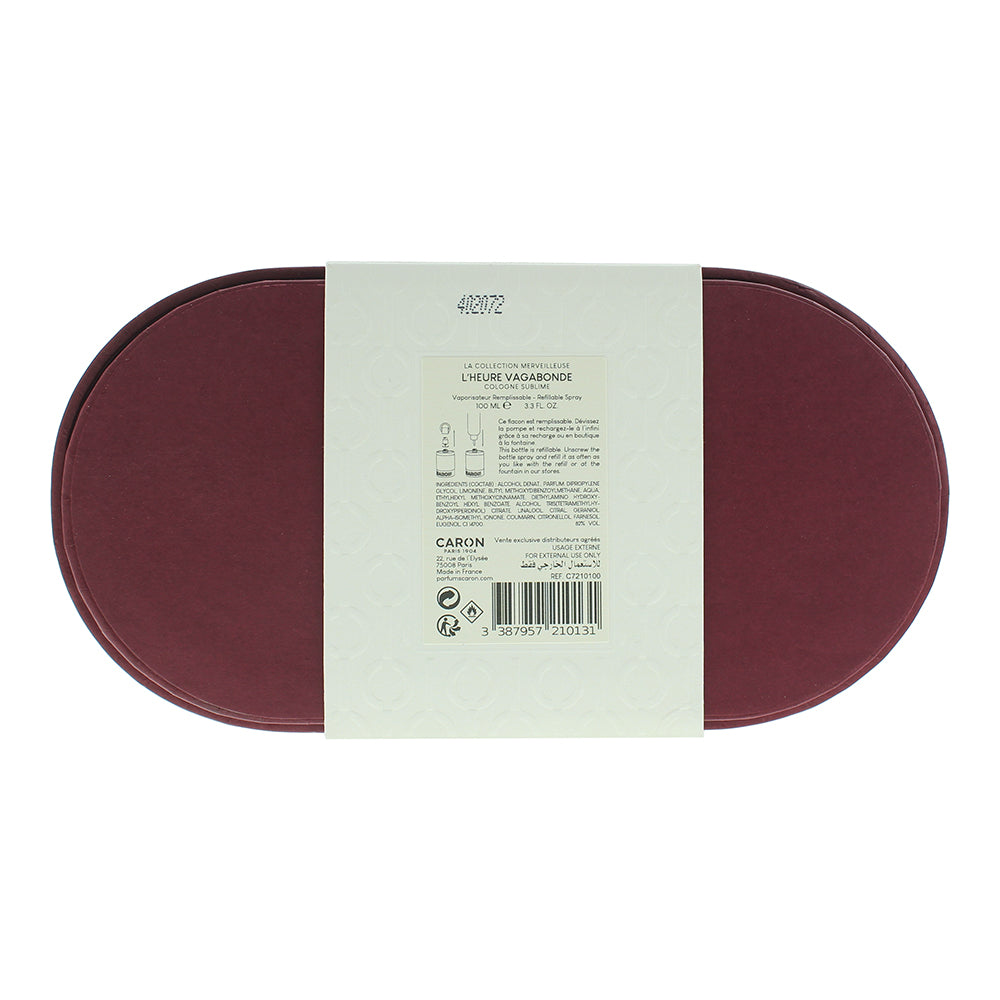 Caron L'heure Vagabonde Eau De Cologne 100ml