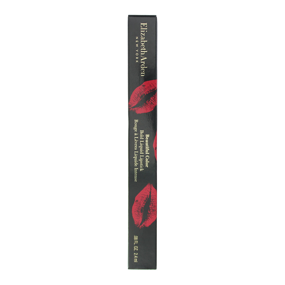 Elizabeth Arden Beautiful Color Bold 07 Fearless Red Liquid Lipstick 2.4ml - Box