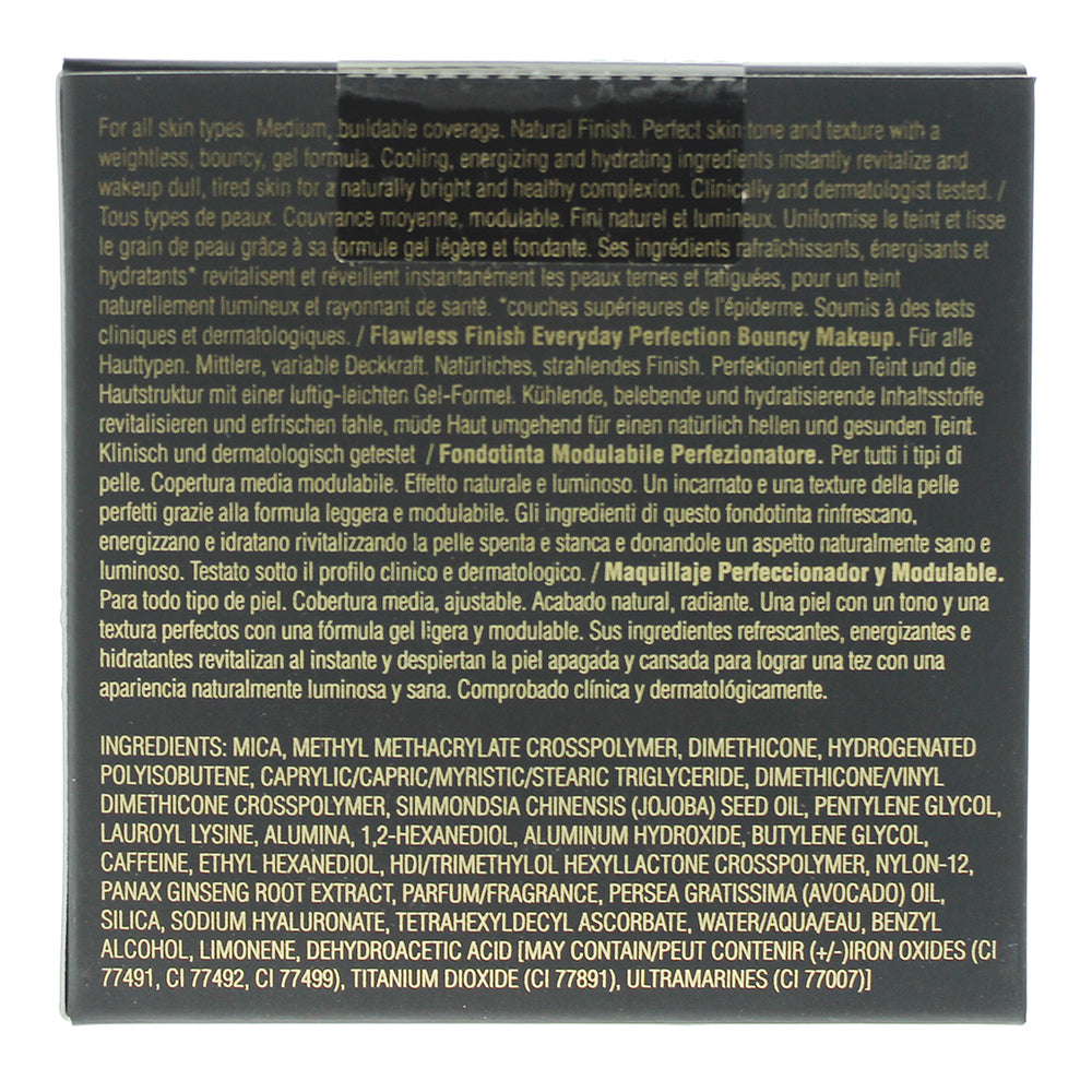 Elizabeth Arden Flawless Finish Everyday Perfection Bouncy 12 Warm Pecan Makeup 9g - Ingredients