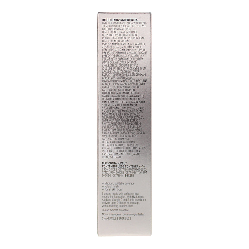 Elizabeth Arden Flawless Finish Skincaring 240N Light Medium Warm Foundation 30ml - Ingredients