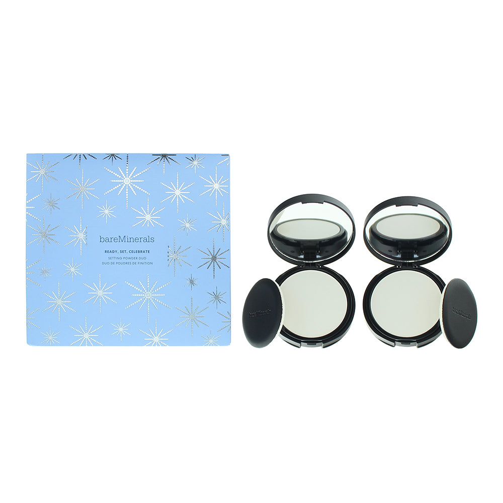 Bare Minerals Ready  Set  Celebrate Setting Powder Duo 2 x 9g