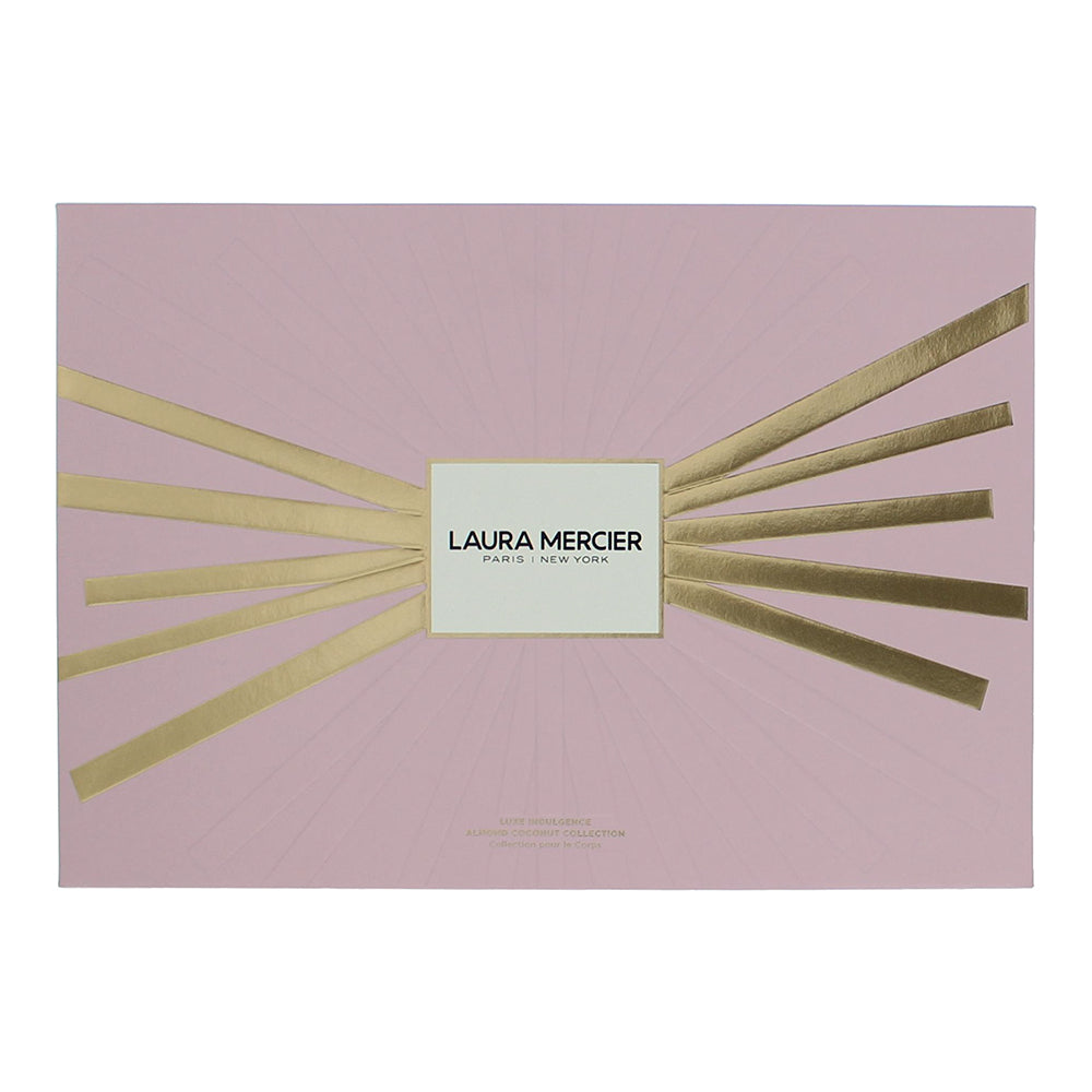 Laura Mercier Luxe Indulgence 3 Piece Gift Set: Honey Bath 200ml - Body Cream 200ml - Eau de Toilette 50ml - Box
