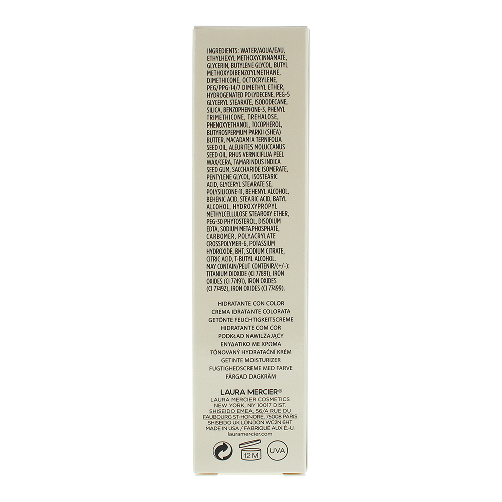 Laura Mercier Natural Skin Perfector 0N1 Petal Tinted Moisturizer 25ml - Ingredients