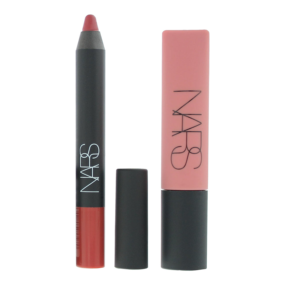 NARS Kiss The Stars Matte Lip Duo Gift Set: Lip Pencil Dolce Vita 2.4g - Lip Col - Product