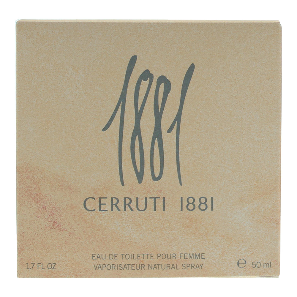 Cerruti 1881 Pour Femme Eau de Toilette 50ml - Box