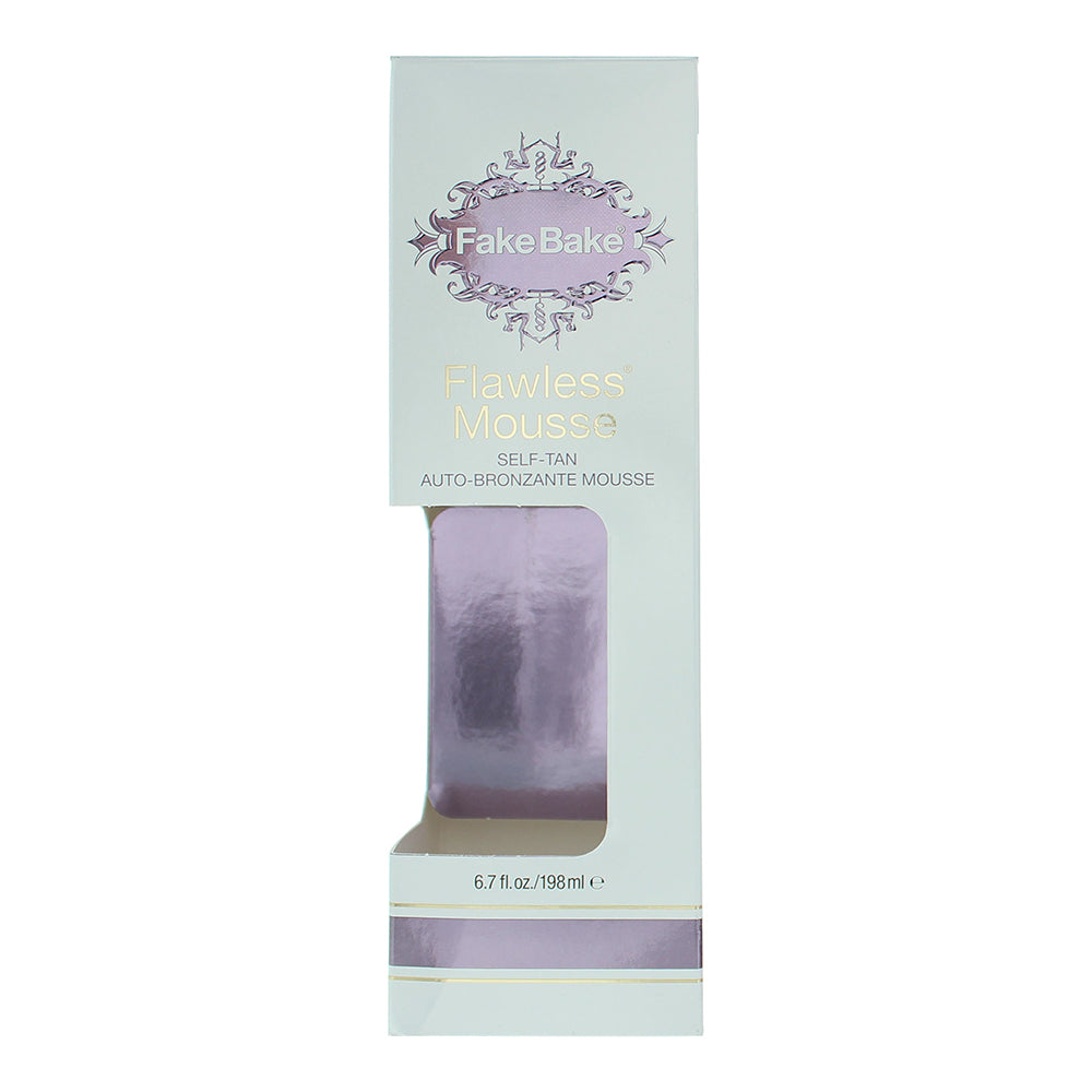 Fake Bake Flawless Self-Tan Mousse 198ml & Application Mitt - Box