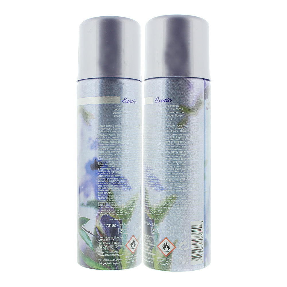 Police Exotic Deodorant Spray 200ml