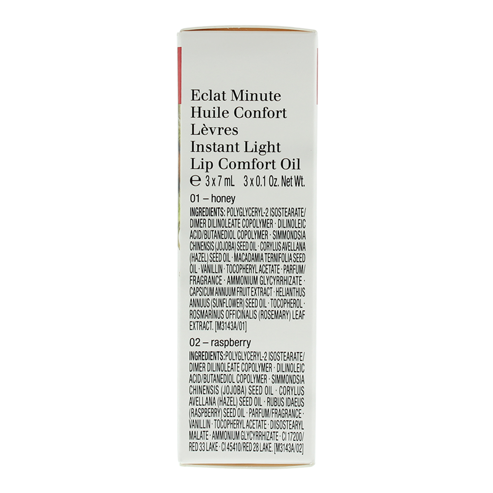 Clarins Instant Light Lip Confort Oil Trio 3 x 7ml
