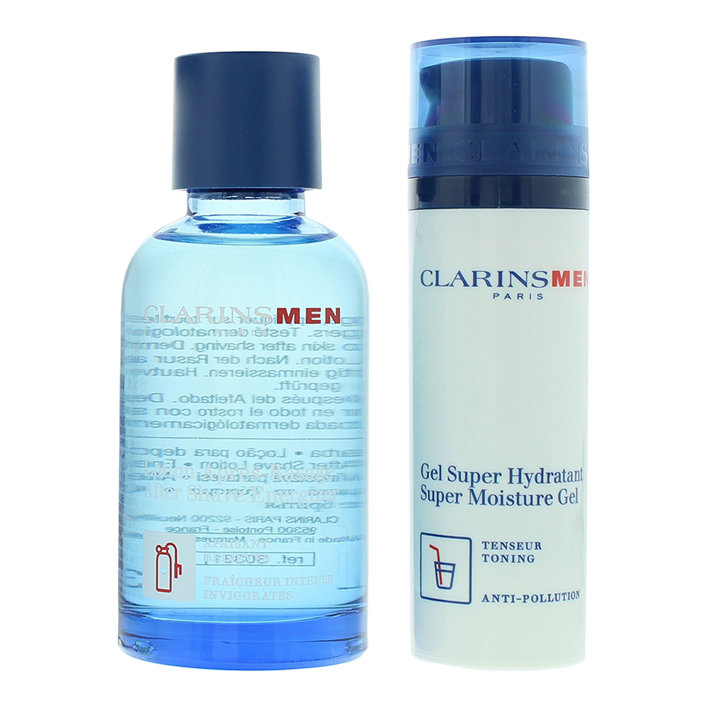 Clarins Men Energizing Experts 2 Piece Gift Set - Product