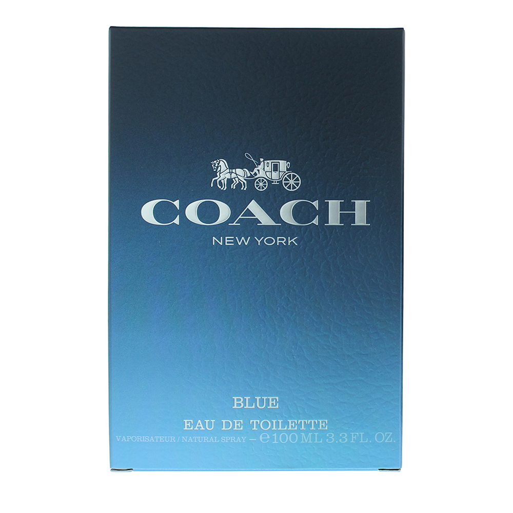 Coach Blue Eau de Toilette 100ml - Box