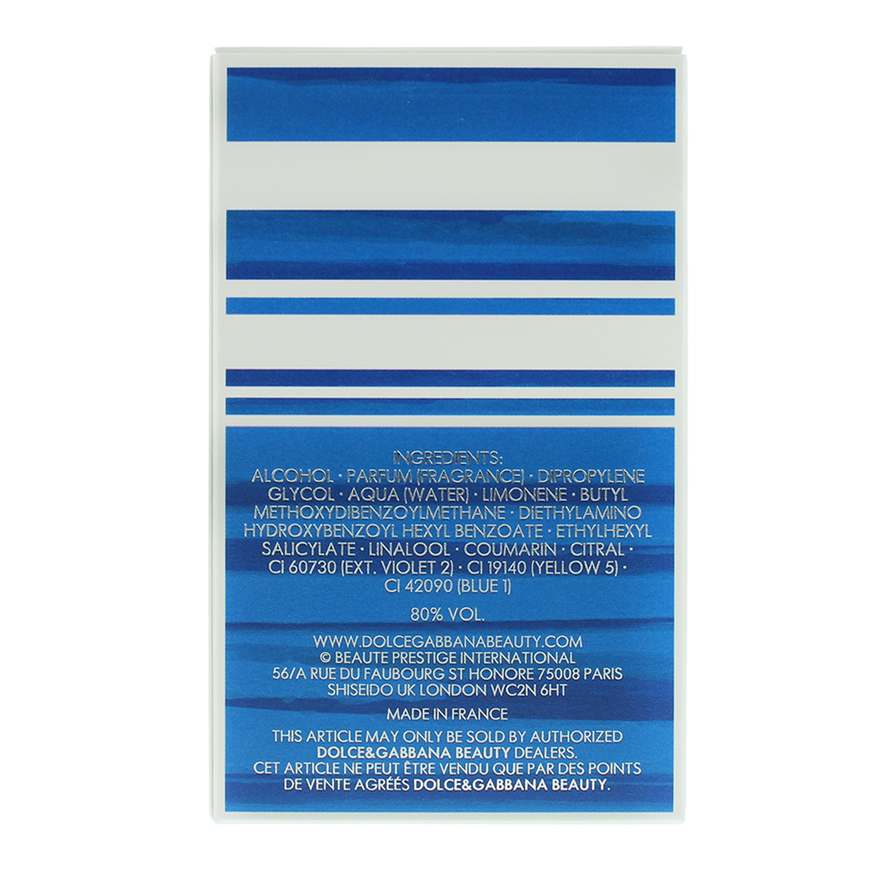 Dolce & Gabbana Light Blue Italian Love Pour Homme Eau De Toilette 50ml