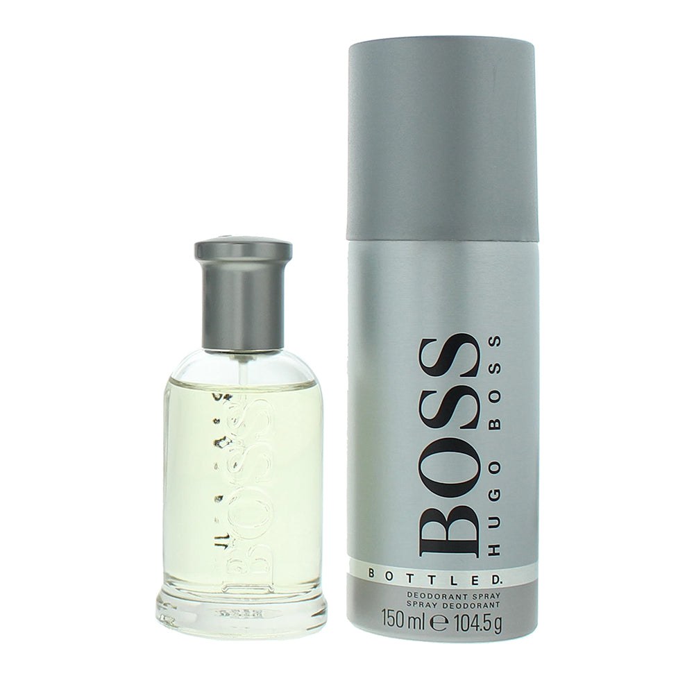 Hugo Boss Bottled 2 Piece Gift Set: Eau de Toilette 50ml - Deodorant Spray 150ml - Product