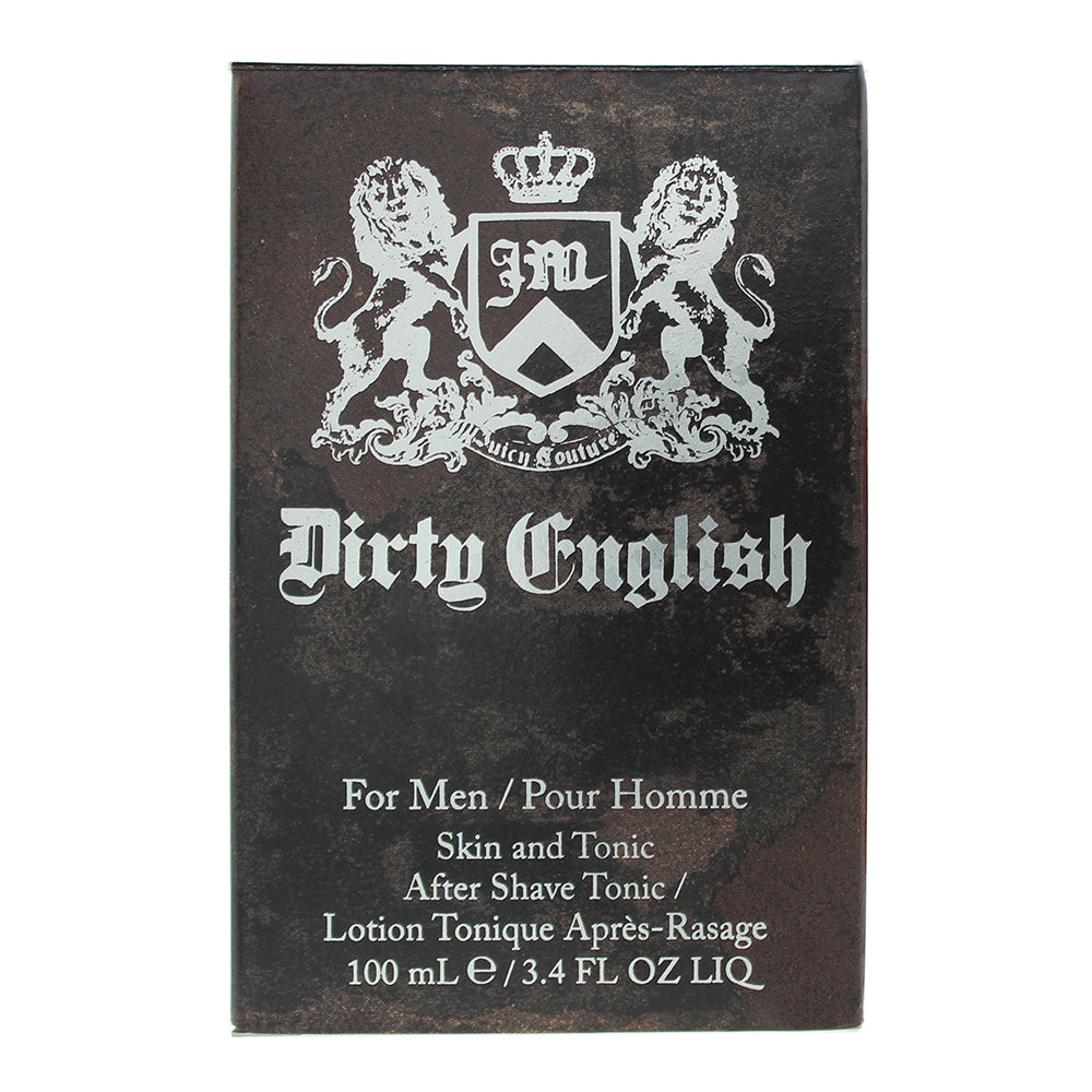 Juicy Couture Dirty English Pour Homme Aftershave Tonic 100ml - Box