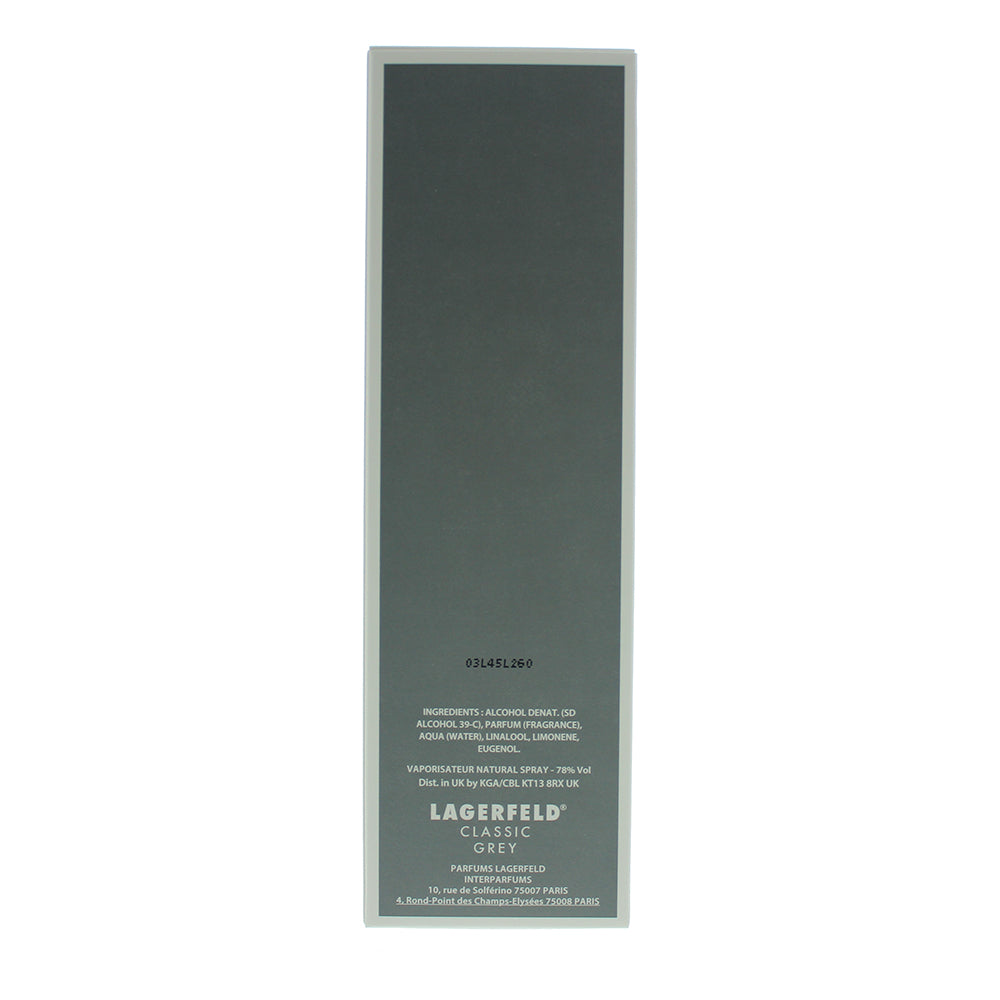 Karl Lagerfeld Classic Grey Eau de Toilette 100ml