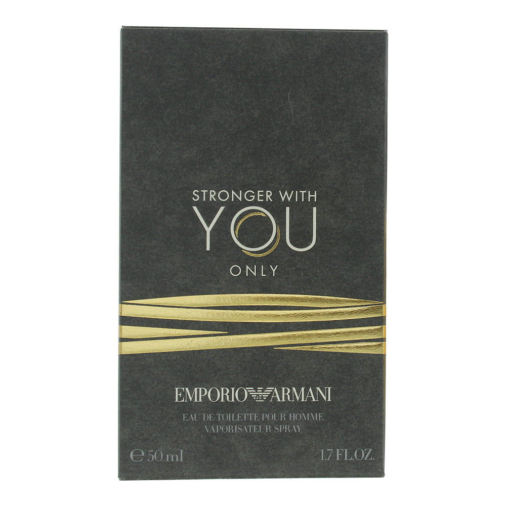 Emporio Armani Stronger With You Only Eau de Toilette 50ml - Box