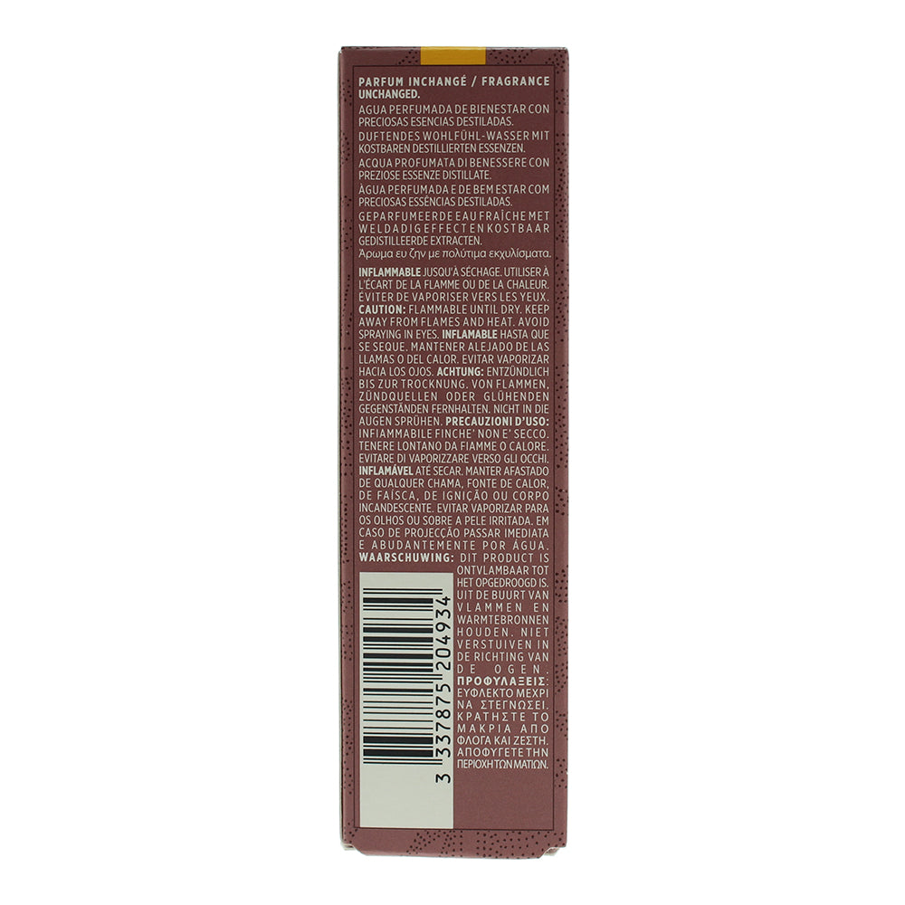 Roger & Gallet Bois D'orange Fragrant Wellbeing Water 30ml - Ingredients