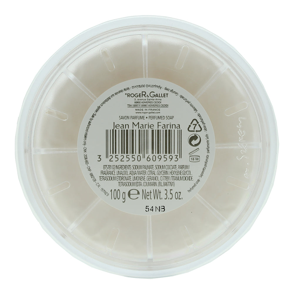 Roger & Gallet Jean Marie Farina Perfumed Soap 100g