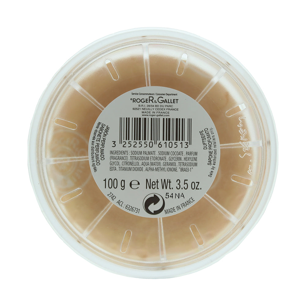 Roger & Gallet Tea Rose Perfumed Soap 100g