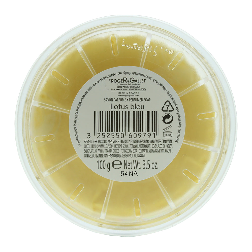 Roger & Gallet Blue Lotus Perfumed Soap 100g
