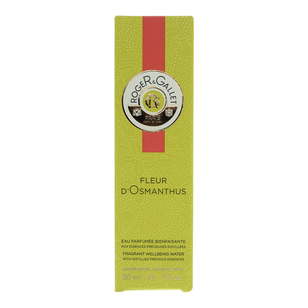Roger & Gallet Fleur D'osmanthus Fragrant Wellbeing Water 30ml - Box