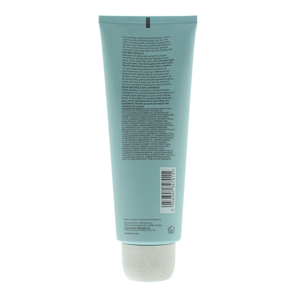 Espa Body Smoothing Exfoliating Shower Gel 200ml - Ingredients