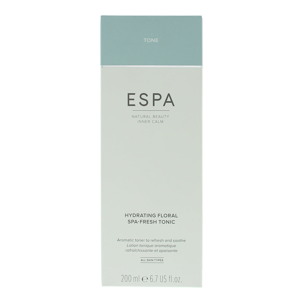 Espa Hydrating Floral Spa-Fresh Tonic 200ml All Skin Types - Box