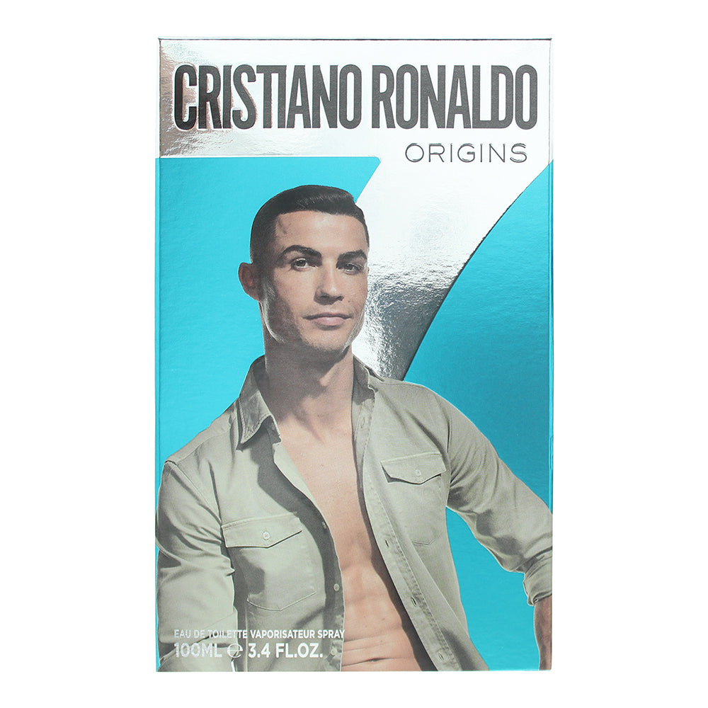 Cristiano Ronaldo Cr7 Origins Eau de Toilette 100ml - Box