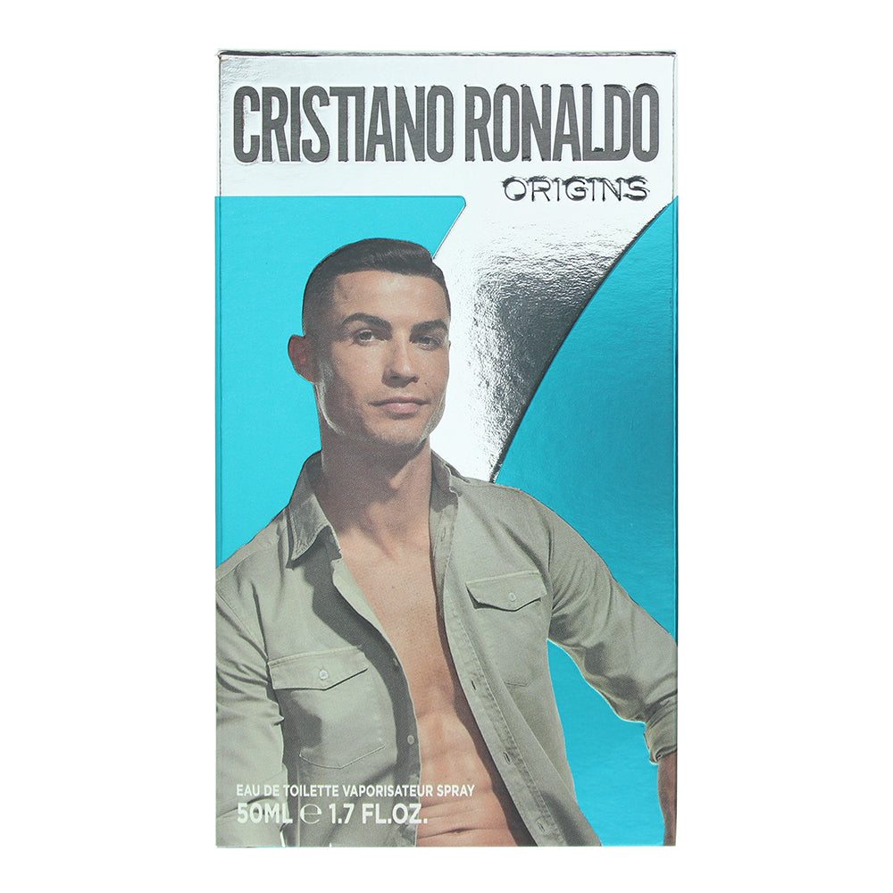 Cristiano Ronaldo Cr7 Origins Eau de Toilette 50ml - Box