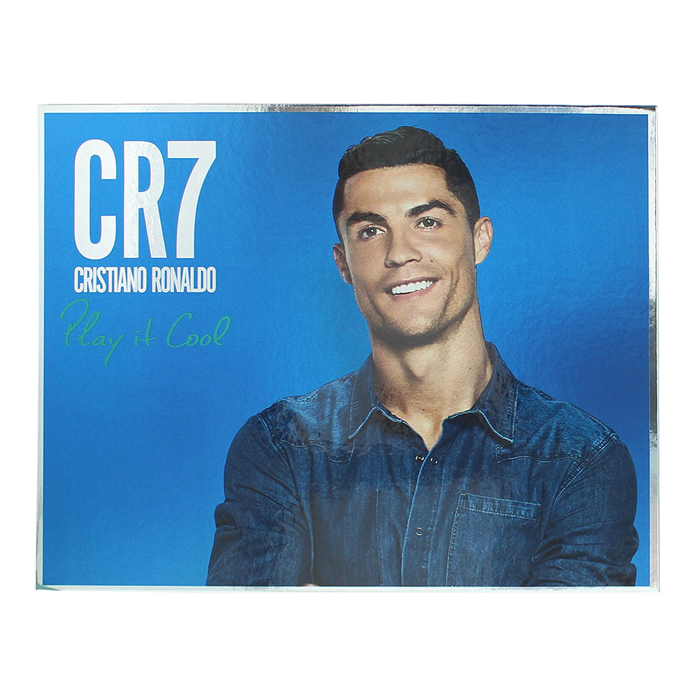 Cristiano Ronaldo Play It Cool 3 Piece Gift Set: Eau de Toilette 100ml - Shower Gel 150ml - Body Spray 150ml - Box