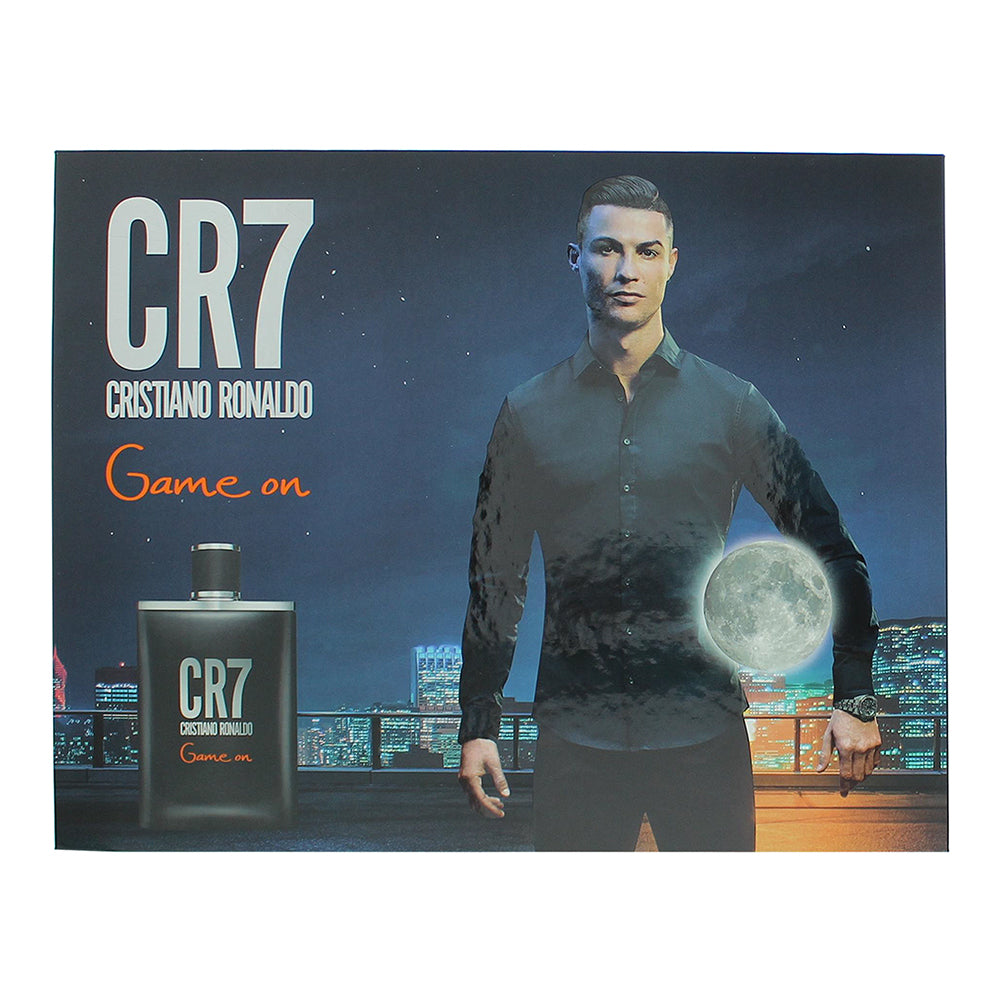 Cristiano Ronaldo Cr7 Game On 3 Piece Gift Set: Eau de Toilette 100ml - Shower G - Box