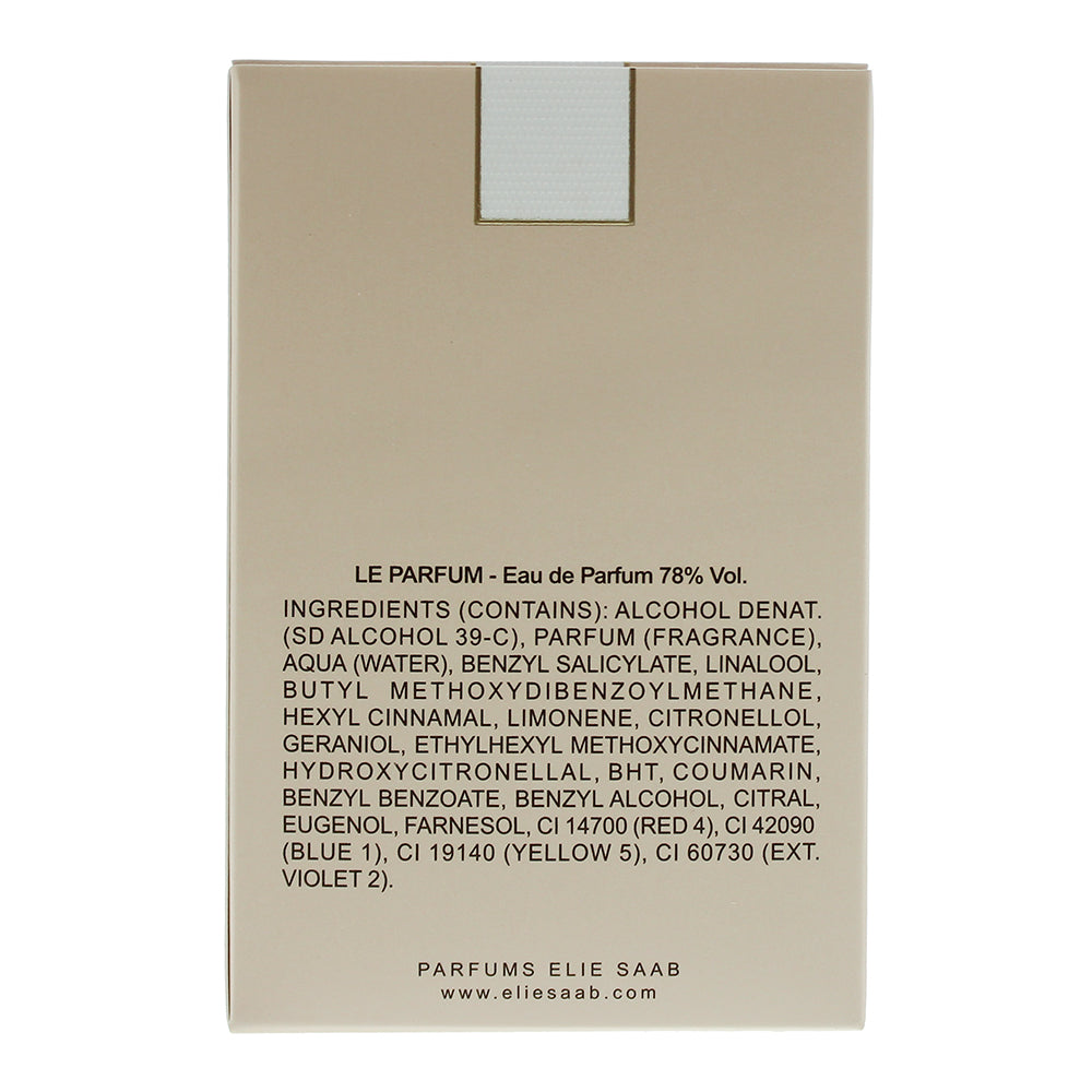Elie Saab Le Parfum Eau de Parfum 30ml - Ingredients