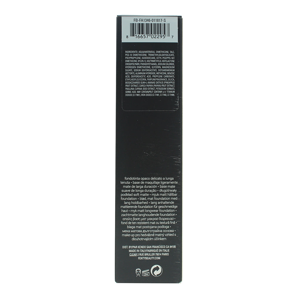 Fenty Beauty Pro Filter Soft Matte Longwear 230 Light Medium With Neutral Undert - Ingredients