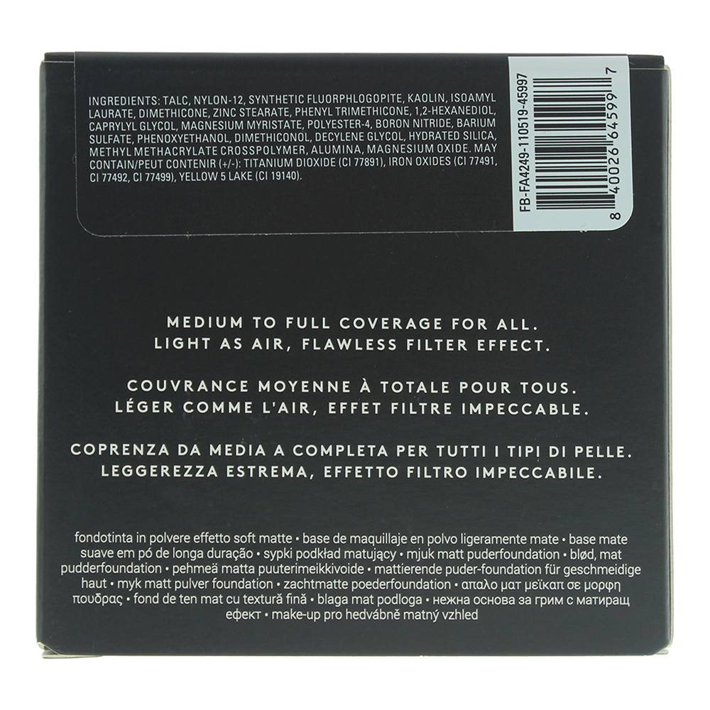 Fenty Beauty Pro Filter Soft Matte 340 Medium With Warm Bronze Undertones Powder Foundation 9.1g - Ingredients