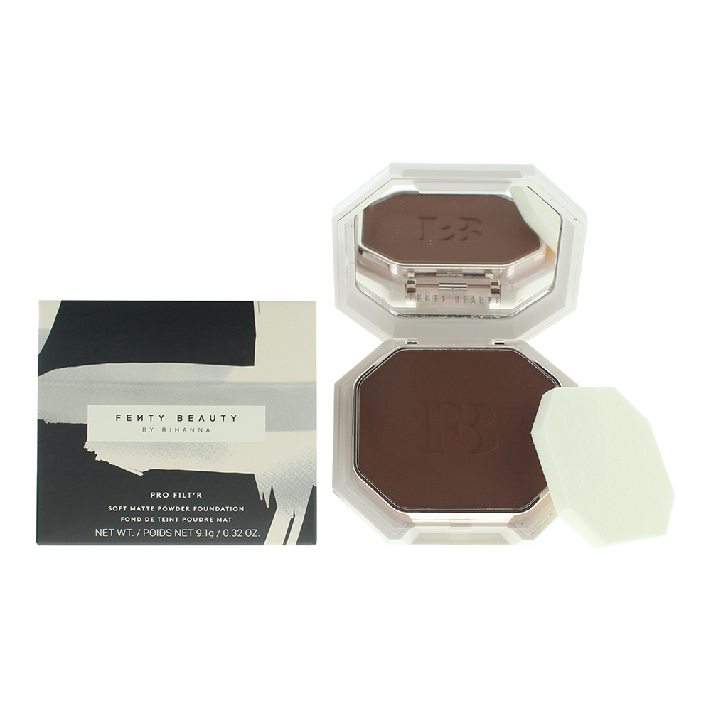 Fenty Beauty Pro Filt'r Soft Matte 495 Deep With Warm Bronze Undertones Powder F
