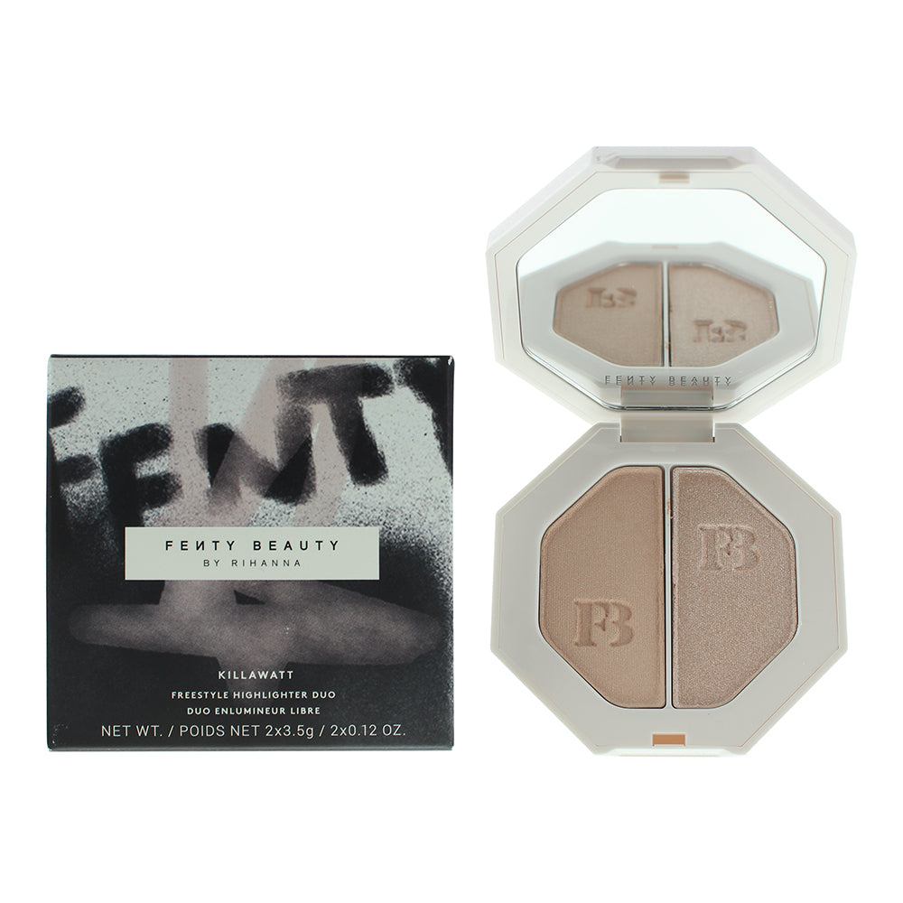 Fenty Beauty Killawatt Duo Lightning Dust & Fire Crystal Highlighter 3.5g
