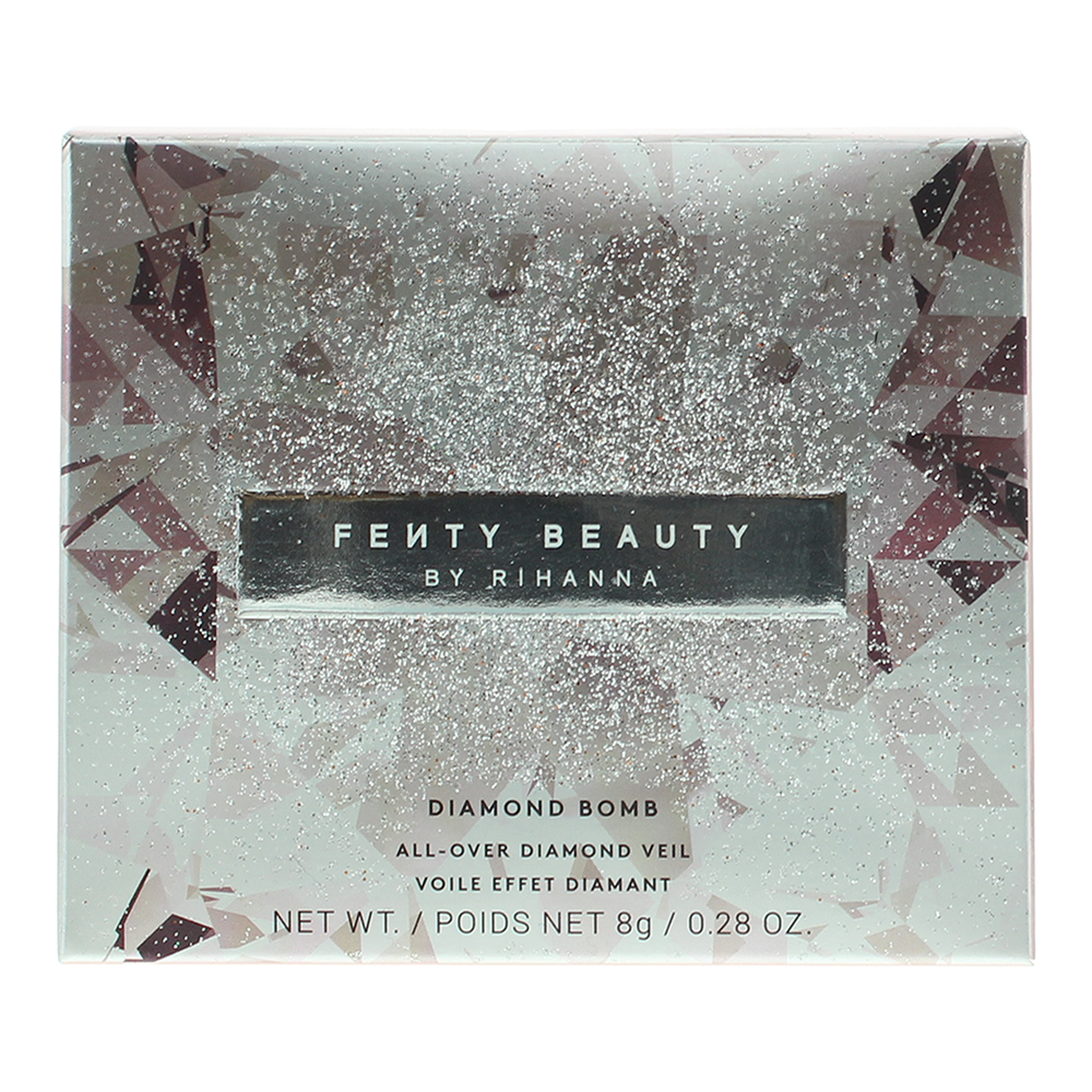 Fenty Beauty Diamond Bomb All-Over Diamond Veil How Many Carats? Highlighter 8g - Box