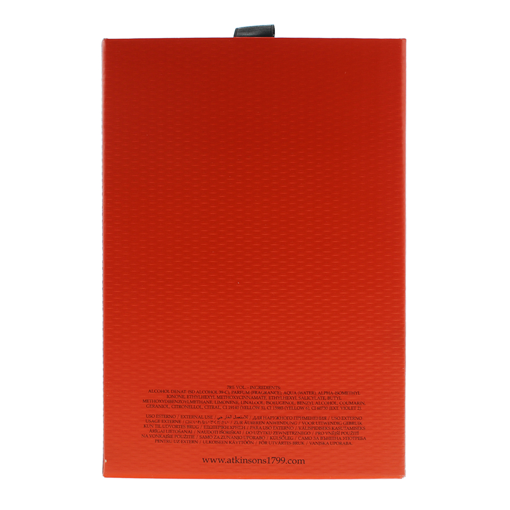 Atkinsons 24 Old Bond Street Eau De Cologne 100ml