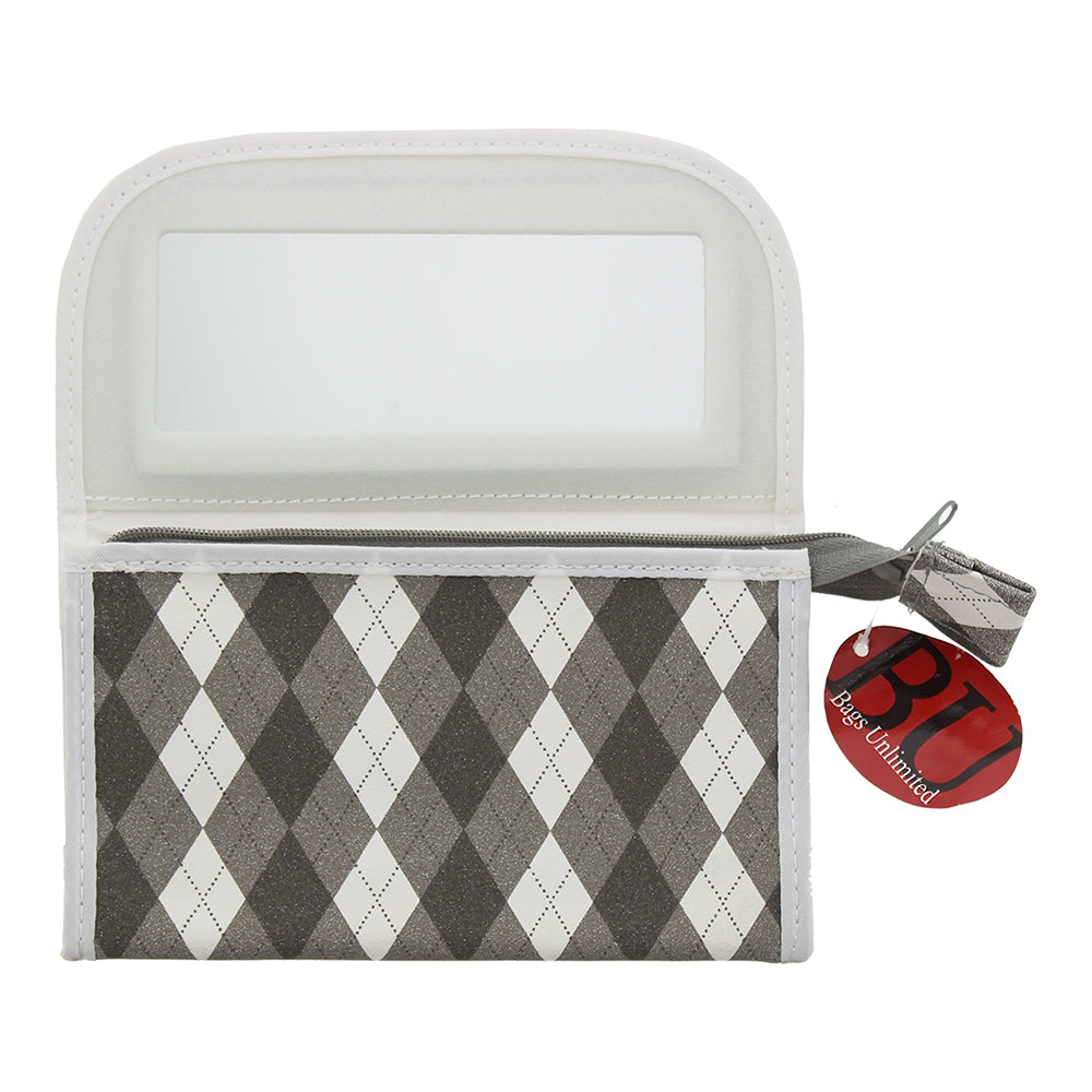 Bags Unlimited Turnburry Assorted Colours Mirror Cosmetic Bag - Product