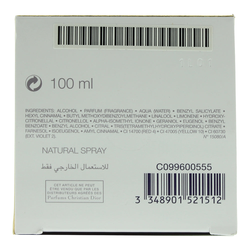 Dior J'adore Infinissime Eau De Parfum 100ml