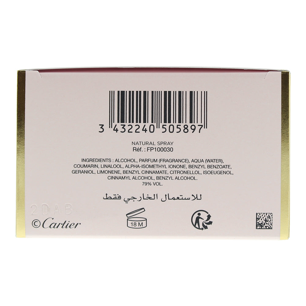 Cartier Baiser Volé Parfum 100ml