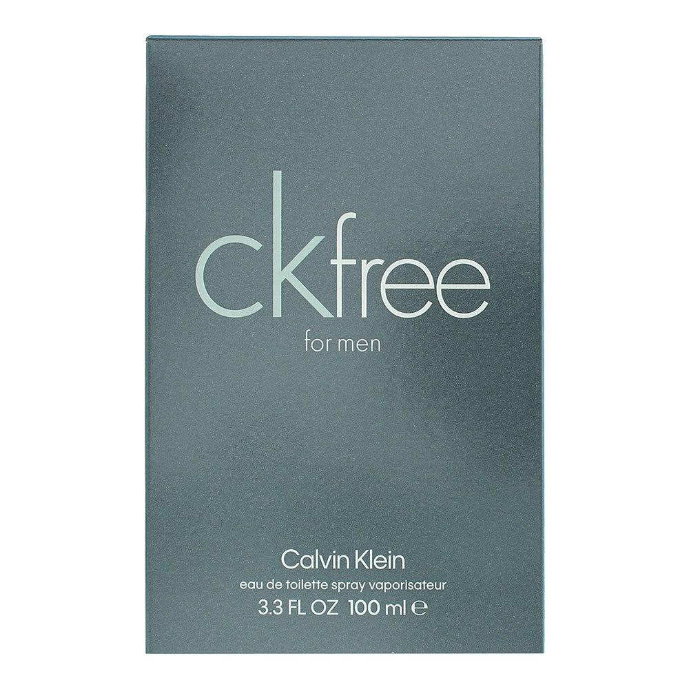 Calvin Klein Ck Free For Men Eau de Toilette 100ml - Box