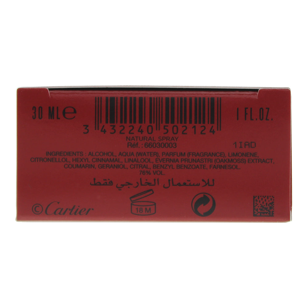 Cartier Declaration Eau De Toilette 30ml