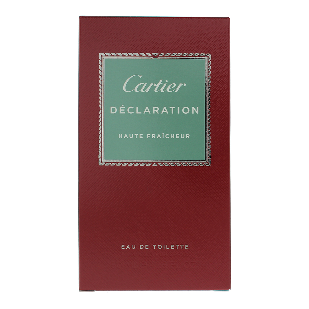 Cartier Declaration Haute Fraicheur Eau de Toilette 50ml - Box
