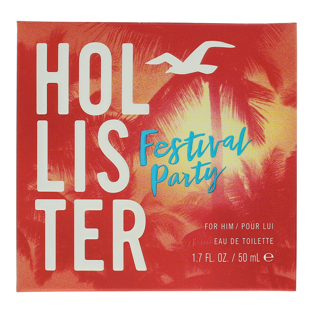 Hollister Festival Party Eau de Toilette 50ml - Box