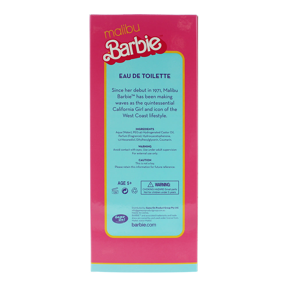 Disney Barbie Malibu Surf Board Eau de Toilette 30ml