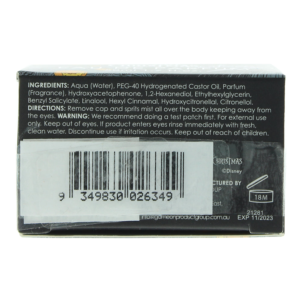 Disney The Nightmare Before Christmas Sally Eau De Parfum 50ml