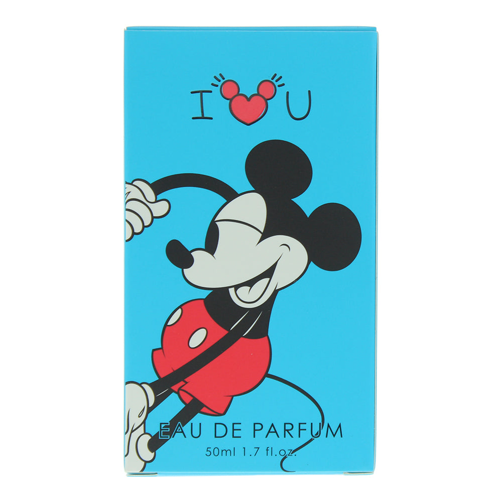 Disney Mickey Mouse I Love U Eau de Parfum 50ml - Box